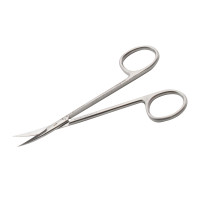 Iris Scissors Curved 4 1/2" - Sharp Tips