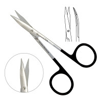 Stevens Tenotomy Scissors SuperCut Slightly Curved 4 1/4" - Blunt Tips