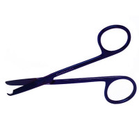 Littauer Stitch Scissors 4 1/2" Straight Purple Coated