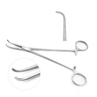 Gemini Mixter 11" Delicate Forceps Fully Curved Jaws
