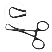 Backhaus Towel Clamps 3 1/2" Gun Metal Coated