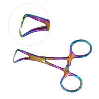 Backhaus Towel Clamps 3 1/2” Rainbow Coated