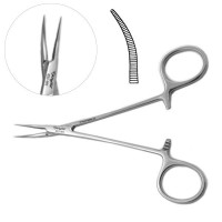 Halstead Mosquito Forceps Extra Delicate Curved Size 5"