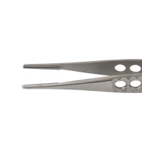 Thumb Tissue Forceps 1x2 Teeth, 5 1/2" Fenestrated Handle