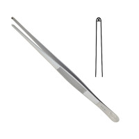Thumb Tissue Forceps 1x2 Teeth 12"