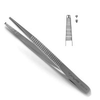Bonney Tissue Forceps 1x2 Teeth 7"