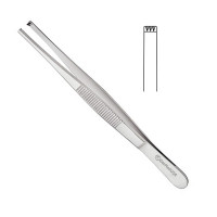 Tissue Forceps 3x4 Teeth 8"