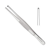 Kelly Tissue Forceps 1x2 Teeth  9"