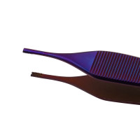 Brown Adson Forceps 4 3/4" Purple Coated