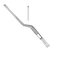 Cushing Tissue Forceps 7 1/4" Bayonet Style 1x2 Teeth