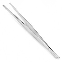 Tissue Forceps 5 1/2" Delicate Fluted Handle 1x2 Teeth