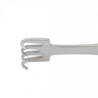 Freeman Face Lift Retractor 7" Straight 22mm 4 Prongs in Line Sharp