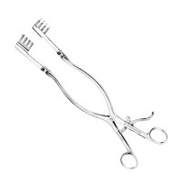 Beckman-Adson Retractor 12" Blunt 1"x1 3/4"