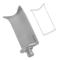 Caspar Retractor Blunt Blade 24x50mm Depth