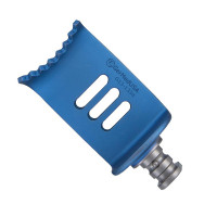 CCR Blade 8 Teeth Lateral 24x40mm Depth Fenestrated Titanium Blue