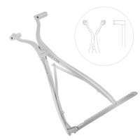 Distractor Open 6" With Guides Maximum Capacity 2.4mm [3/32"]