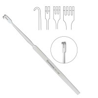 Rigid Neck Rake Retractor 6" One Blunt Prong