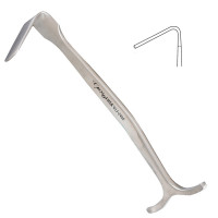 Smillie Retractor 5 1/2" T-Handle Small Angled 19x32mm