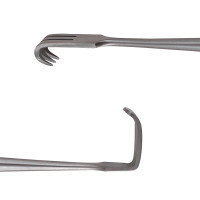 Senn Miller Retractor 3 Prongs Blunt 6 1/4"