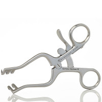 Weitlaner Retractor 4 1/2" 2x3 Sharp Prongs 25mm Depth