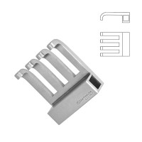 Henly Retractor Four Prong Blade 17x23mm Blunt (Pair)