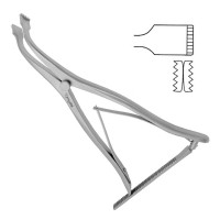 Lamina Spreader 10 1/2" Concave Blades with Teeth