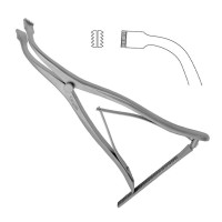 Lamina Spreader 10 1/2" Flat Blades with Teeth