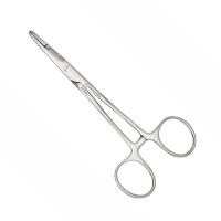 Olsen Hegar Needle Holder Left Hand with Scissors 7 1/2"