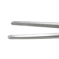 Pean Hysterectomy Forceps straight With Longitudinal Serrations Size 11"