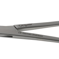Pean Hysterectomy Forceps straight With Longitudinal Serrations Size 11"