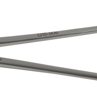 Pean Hysterectomy Forceps straight With Longitudinal Serrations Size 11"