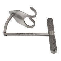 Bill Traction Handle For Use With Any O.B Forceps Having Standard Handle