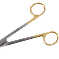 Wire Cutting Scissors 6 1/4" Max 0.035 (0.9mm) With Notch - Tungsten Carbide