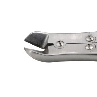 Wire Cutter Double Action 7" Angled Max 0.062" (1.6mm) - Tungsten Carbide