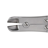 Wire Cutter Double Action 9" Angled Max 3/32" (2.4mm) - Tungsten Carbide