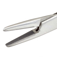Mathieu Needle Holder Serrated 5 1/2" Tungsten Carbide