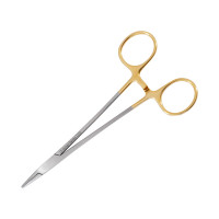 Crile Wood Needle Holder Tungsten Carbide Jaws Serrated  9"