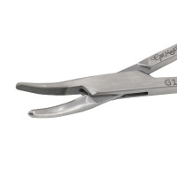 Heaney Needle Holder Curved 10" Tungsten Carbide
