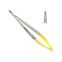 Castroviejo Needle Holder 5 1/2" Tungsten Carbide without Lock Serrated
