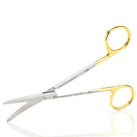 Metzenbaum Scissors 9" Curved (Nelson) - Tungsten Carbide Left Hand