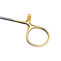 Kaye Needle Holder with Scissor 18cm Serrated Tungsten Carbide