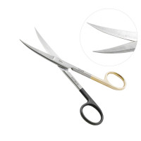 Operating Scissors Sharp Sharp Curved 4 1/2" - Super Sharp Tungsten Carbide