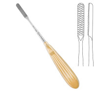 Rasp #6 Single Ended 8 1/2" Straight Downcutting Coarse Grit Serrated Tungsten Carbide