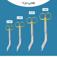 Lister Bandage Scissors 8" Large Ring - Tungsten Carbide