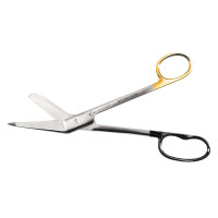 Lister Bandage Scissors 8" Large Ring Super Sharp - Tungsten Carbide