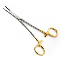 Olsen Hegar Needle Holder Left Hand with Scissors 6 1/2" Tungsten Carbide Insert Jaws