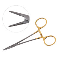Halsey Needle Holder 5" Tungsten Carbide Serrated Jaw