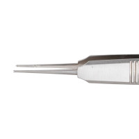 Castroviejo Suture Forceps 4" 1x2 0.9mm Teeth