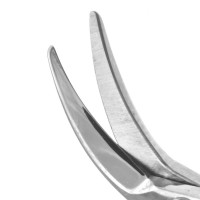 Troutman Castroviejo Corneal Section Scissors  Curved  4 1/4" Right