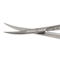 Castroviejo Scissors 4 3/4" Curved Micro Tip